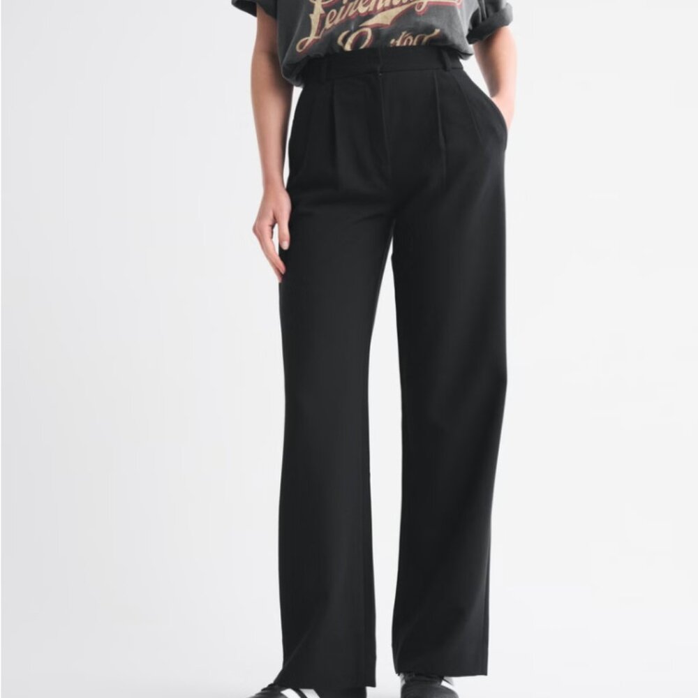 Jones Suit Wear Pants Vintage Women's Size 8 Black Suit Pants